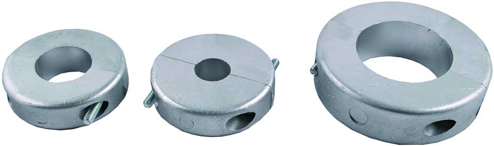 Akselanode kort Ø25mm