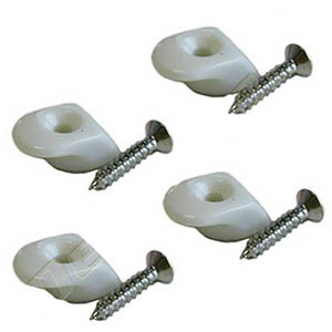 Blue Performance White hooks / screws